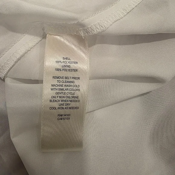 Harper Rose Womens Floral Midi Dress Size 12 Pink Blue Belt Puff Sleeve NWOT - Picture 3 of 12